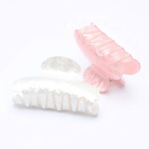 Set of 2 Hair Claw Clips | New Without Box